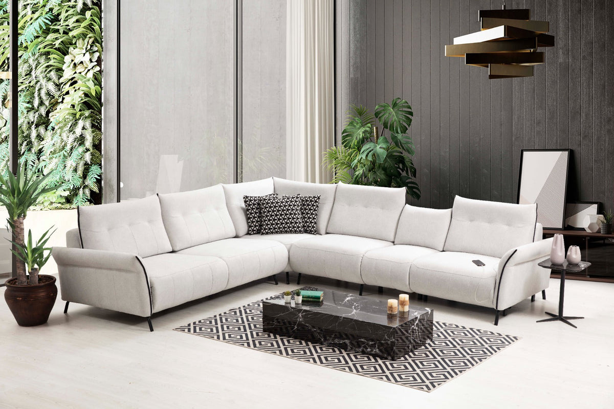 Mozart Corner Sofa by Netline Interiors