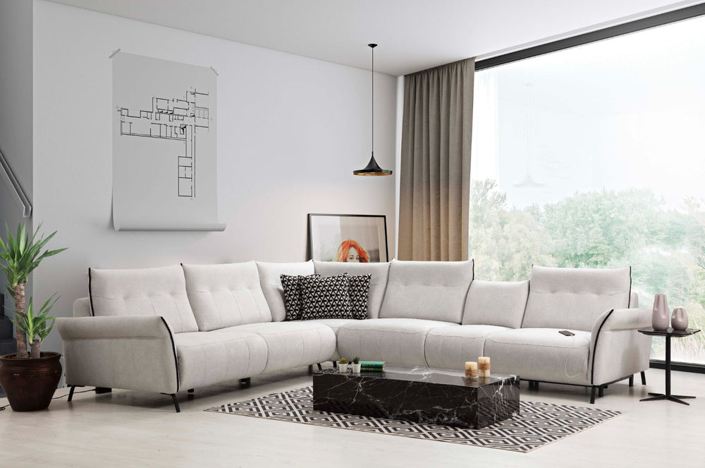 Mozart Corner Sofa by Netline Interiors