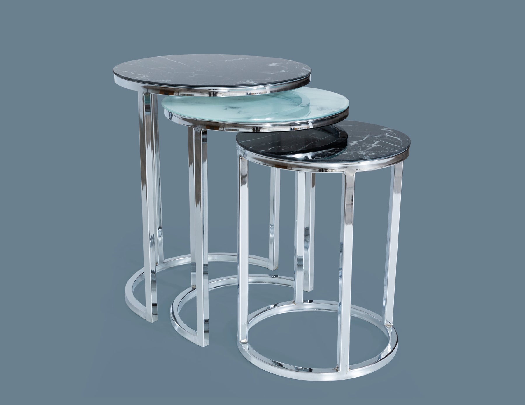 Rossi Nesting Side Table Set by Netline Interiors