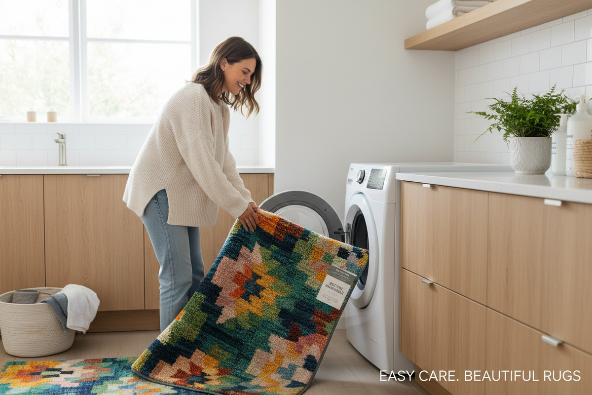 Washable rugs