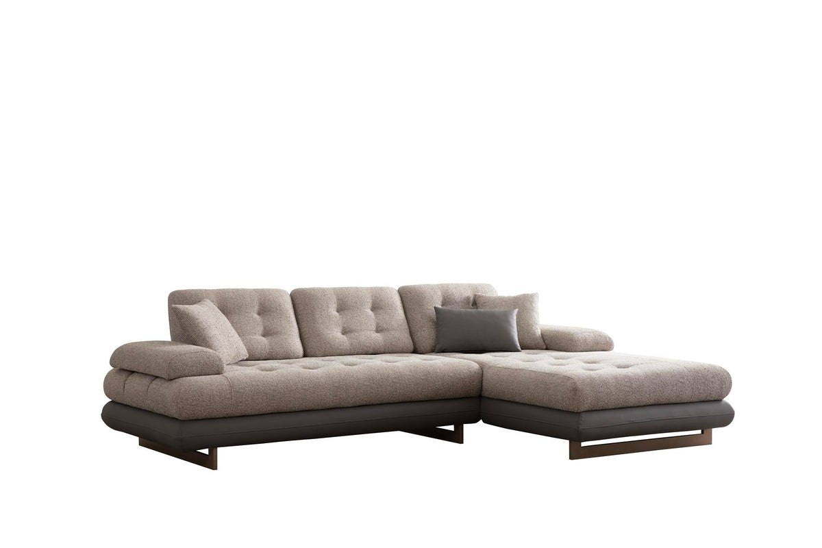 Lunza Relax Corner Sofa (SG) by Netline Interiors