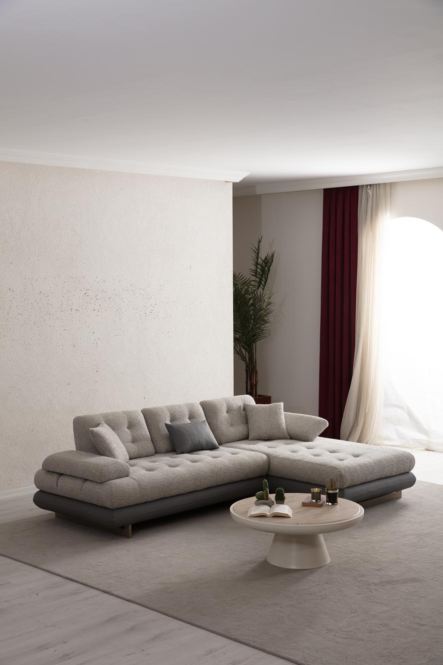 Lunza Relax Corner Sofa (SG) by Netline Interiors