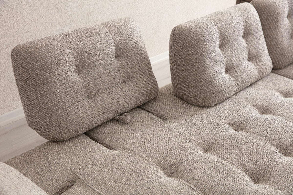 Lunza Relax Corner Sofa (SG) by Netline Interiors
