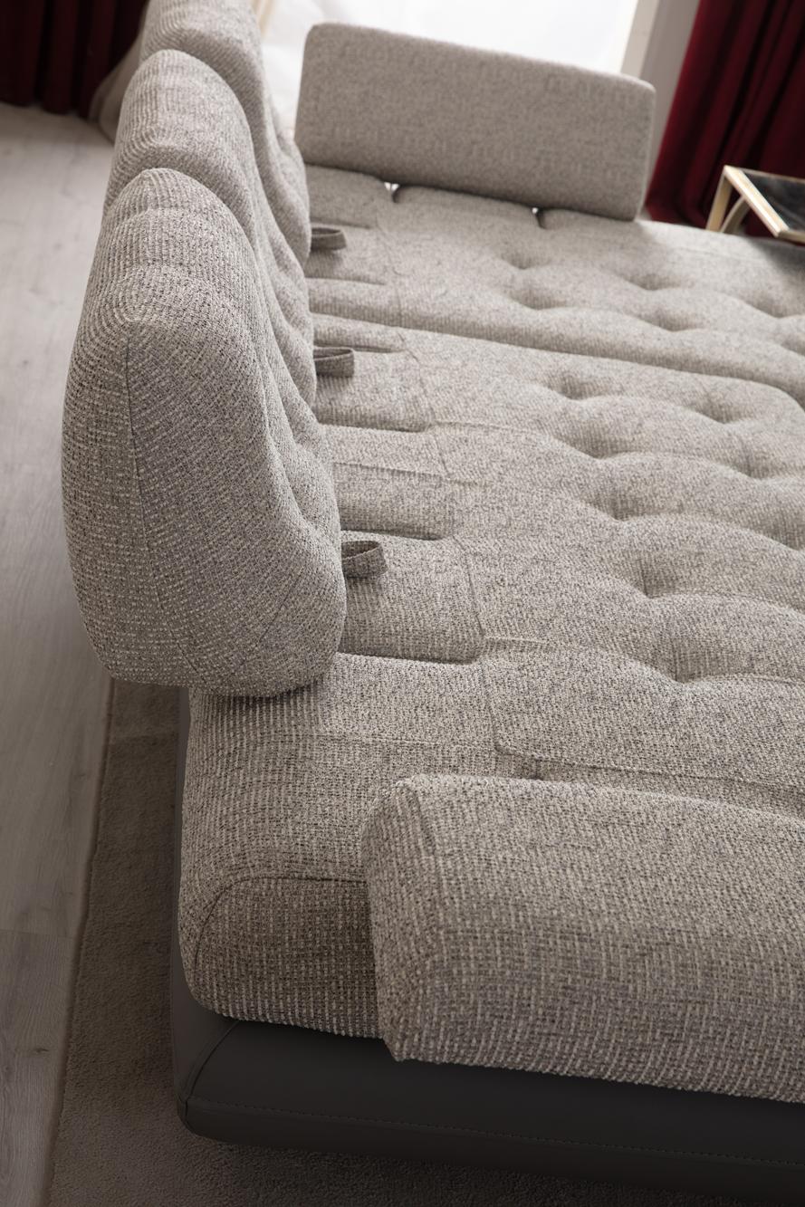 Lunza Relax Corner Sofa (SG) by Netline Interiors