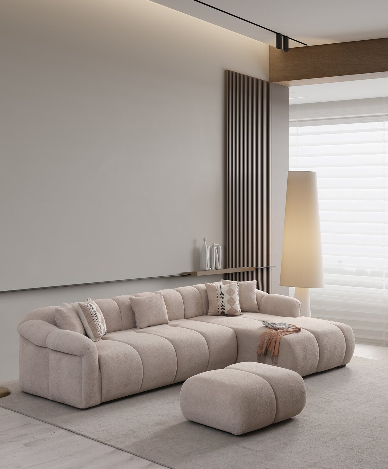 Carius L Corner Sofa Bed by Netline Interiors