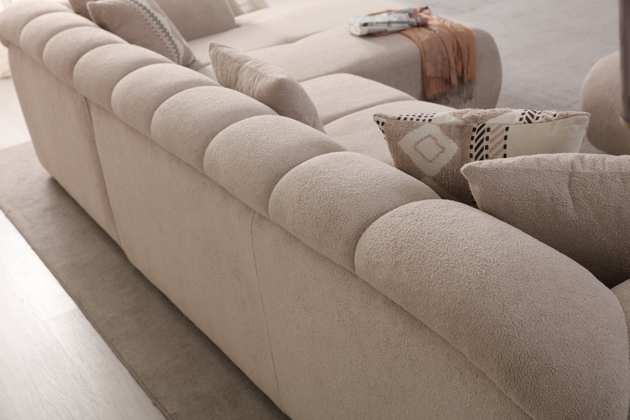 Carius L Corner Sofa Bed by Netline Interiors