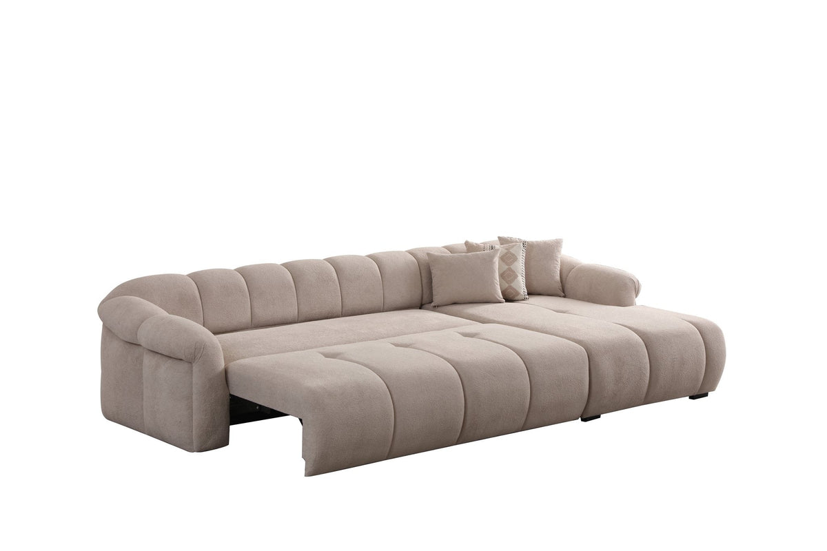Carius L Corner Sofa Bed by Netline Interiors