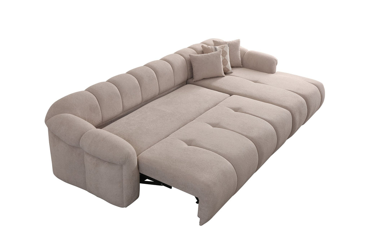 Carius L Corner Sofa Bed by Netline Interiors