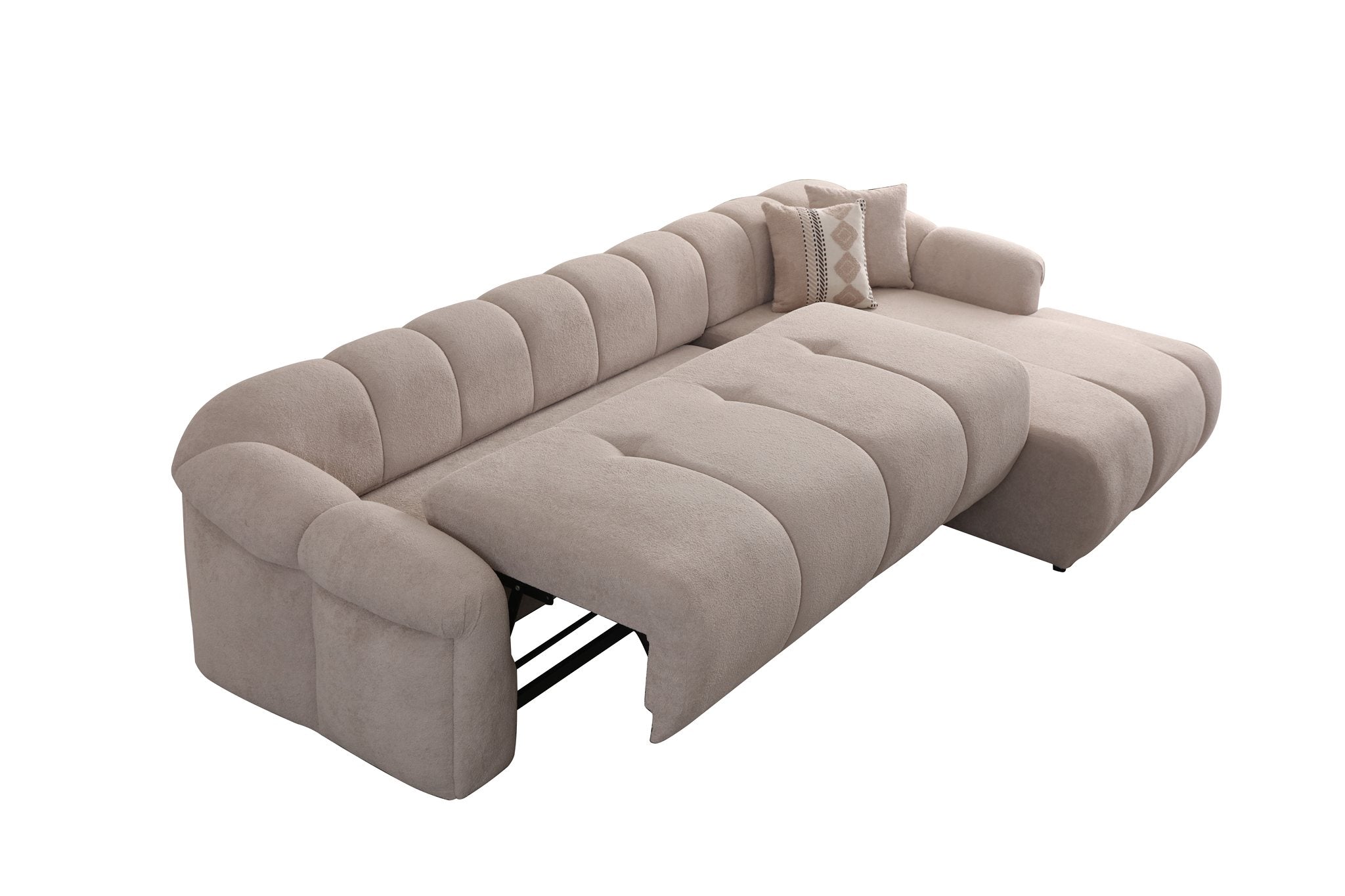 Carius L Corner Sofa Bed by Netline Interiors