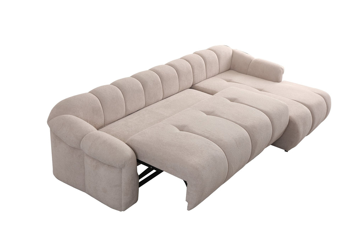 Carius L Corner Sofa Bed by Netline Interiors
