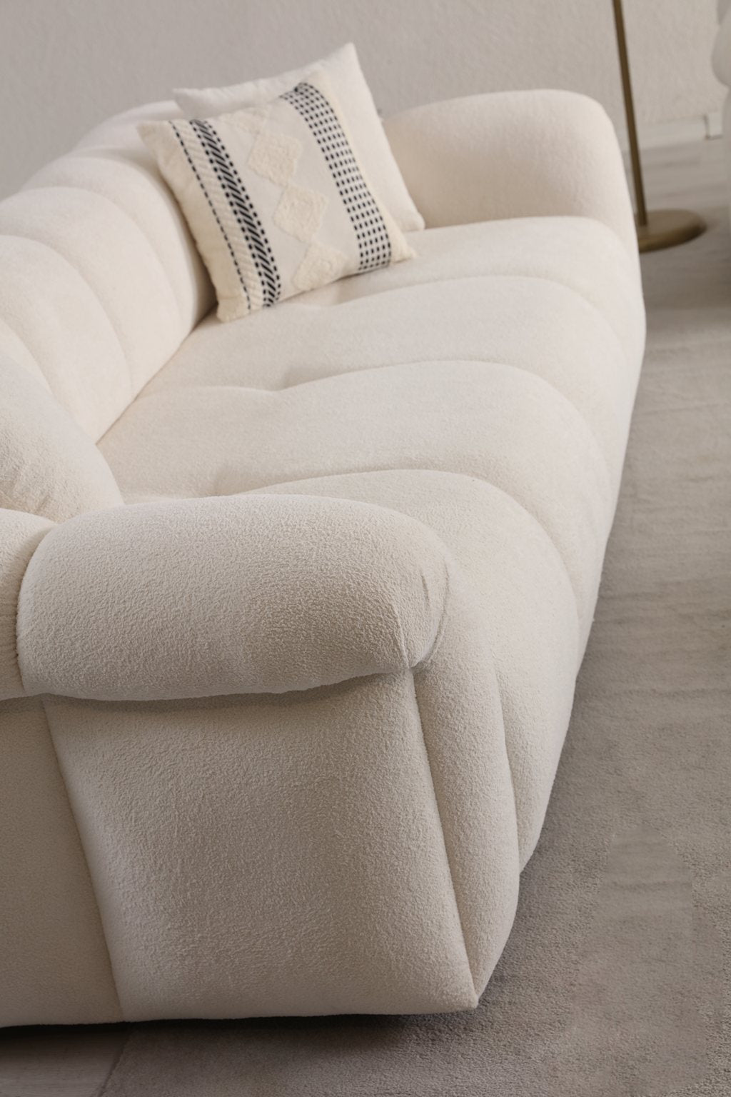 Carius 3-Seater Sofa & 3-Seater Sofa with Bed Mechanism by Netline Interiors