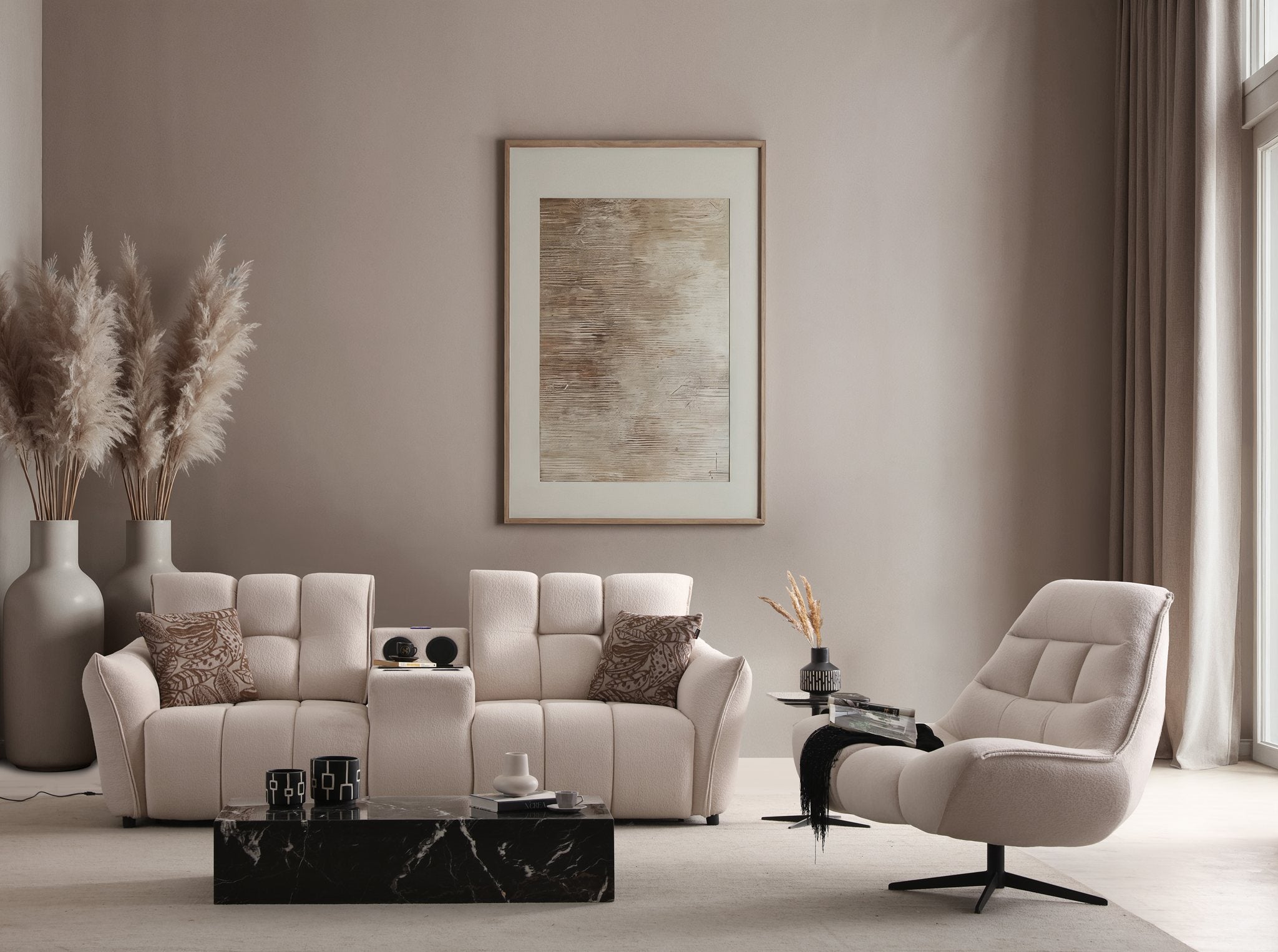 Loft 3 Seater Sofa by Netline Interiors