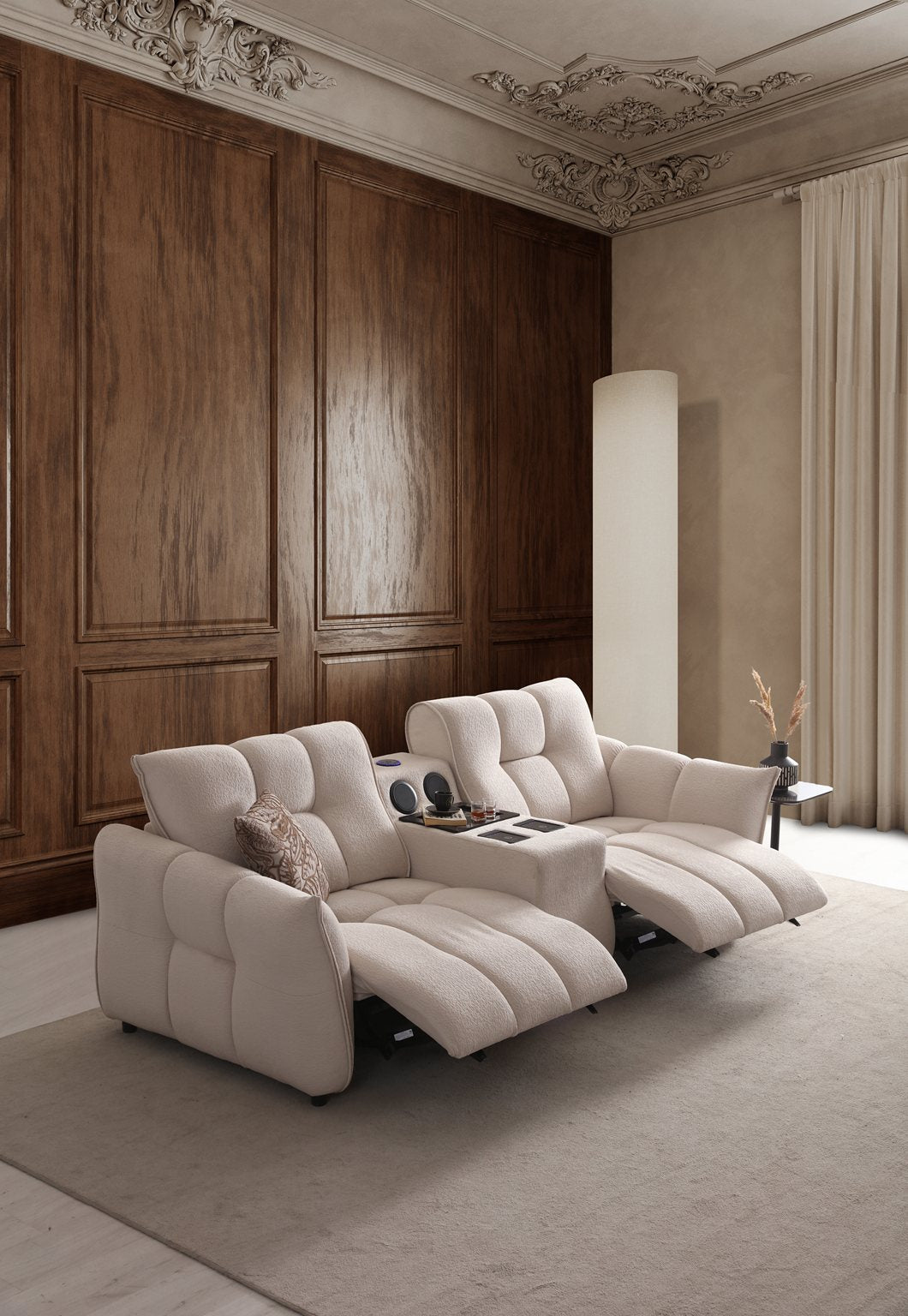 Loft 3 Seater Sofa by Netline Interiors