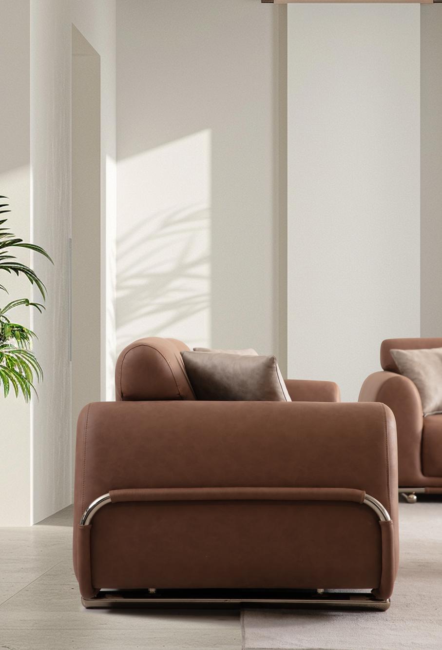 San Juan 3-Seater Sleeper Sofa (SG) by Netline Interiors