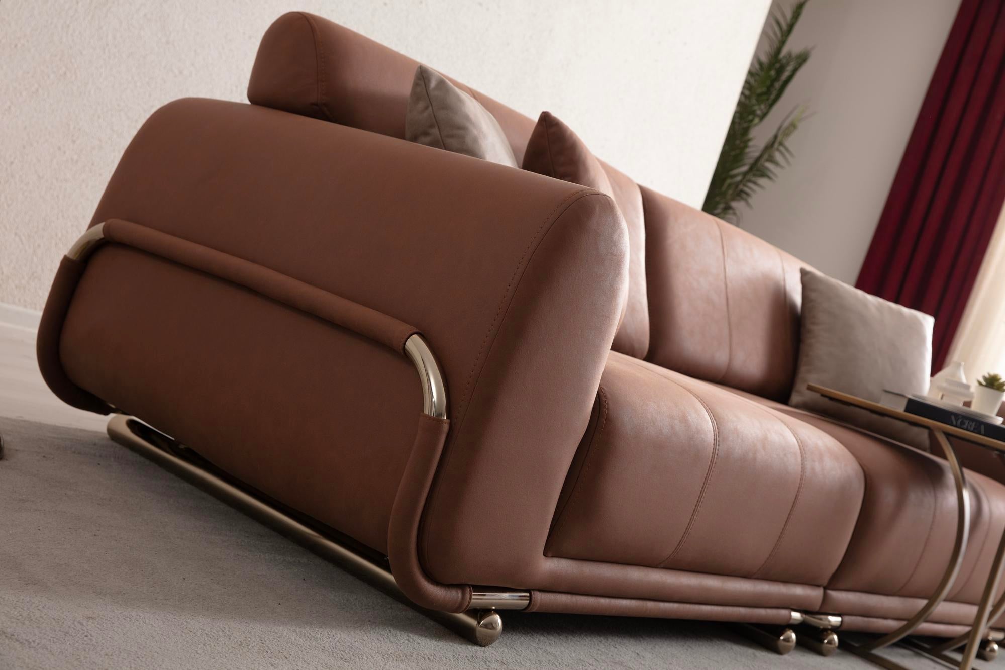 San Juan 3-Seater Sleeper Sofa (SG) by Netline Interiors