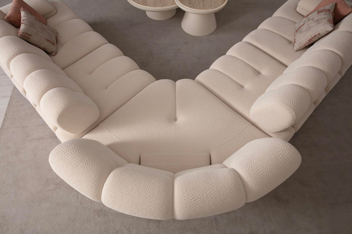 Hestia Modular Sleeper Corner Sofa Set (SG) by Netline Interiors