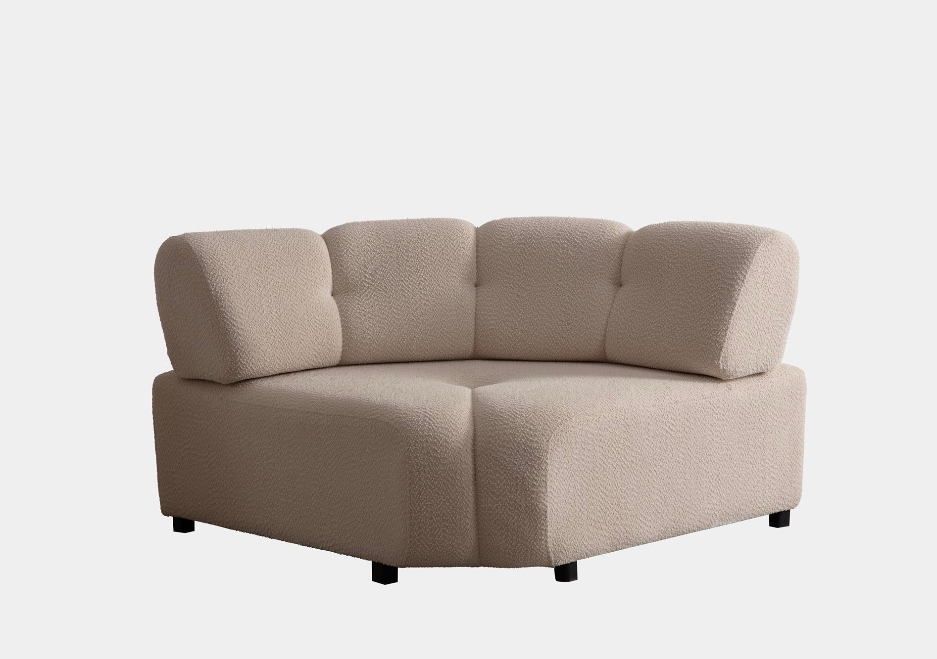 Hestia Modular Sleeper Corner Sofa Set (SG) by Netline Interiors