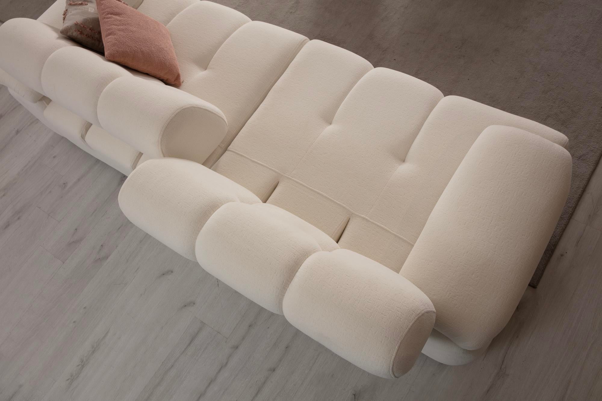 Hestia 3-Seater Sleeper Sofa (SG) by Netline Interiors