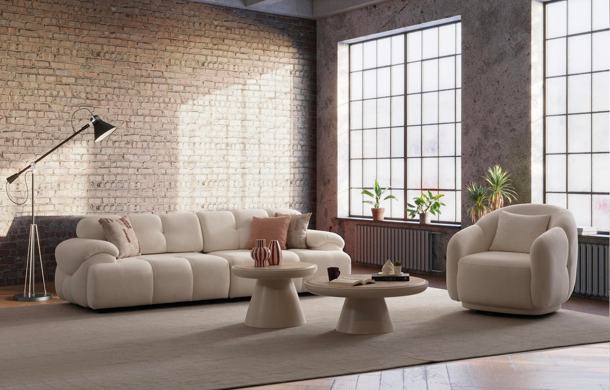 Hestia Swivel Armchair (SK) by Netline Interiors