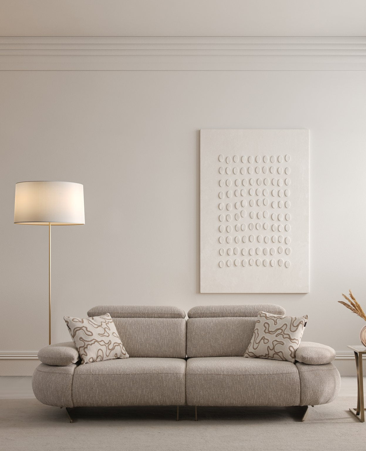 Roma 3 seater sofa (S) by Netline Interiors