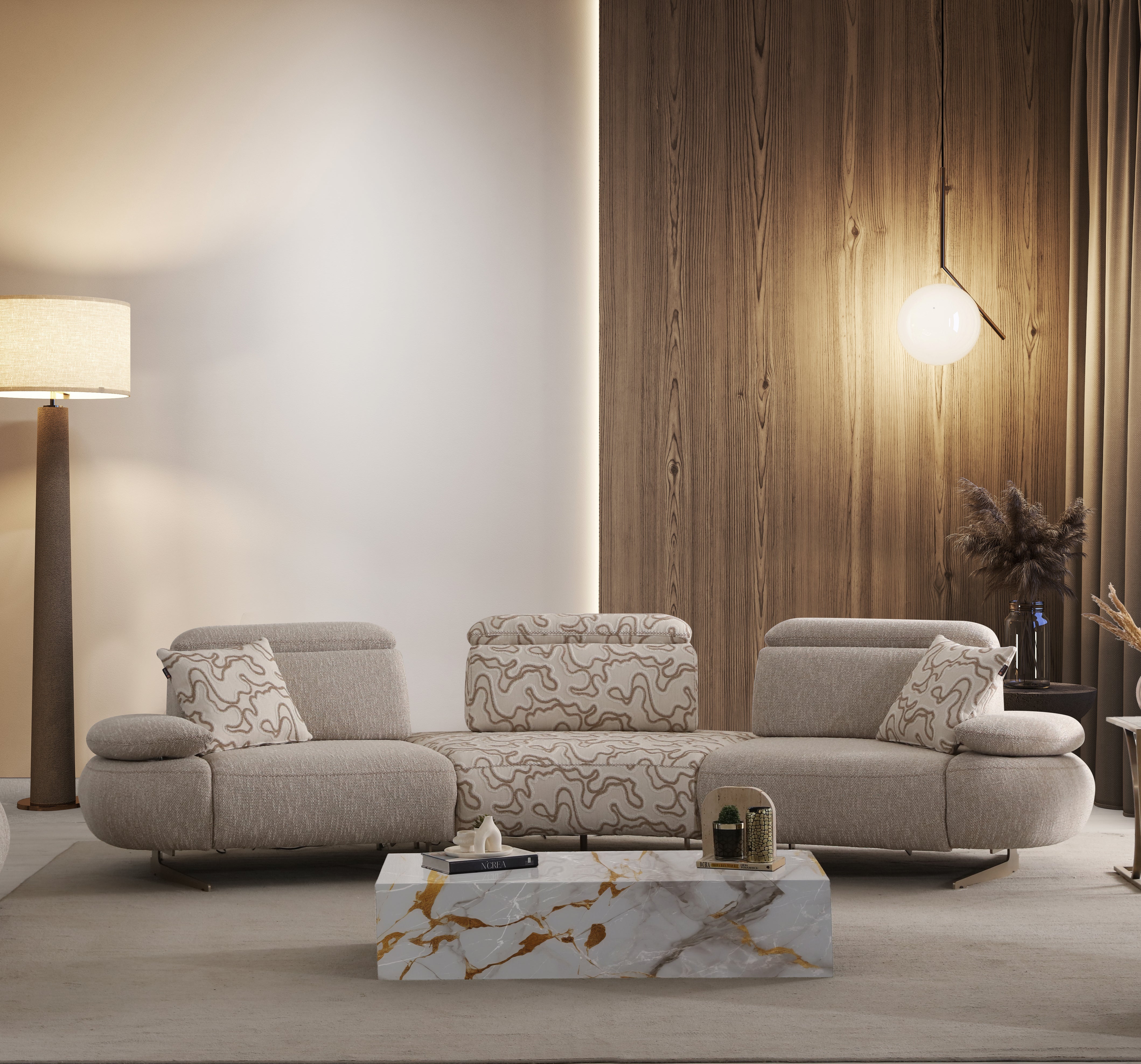 Roma 4 seater sofa (S) by Netline Interiors