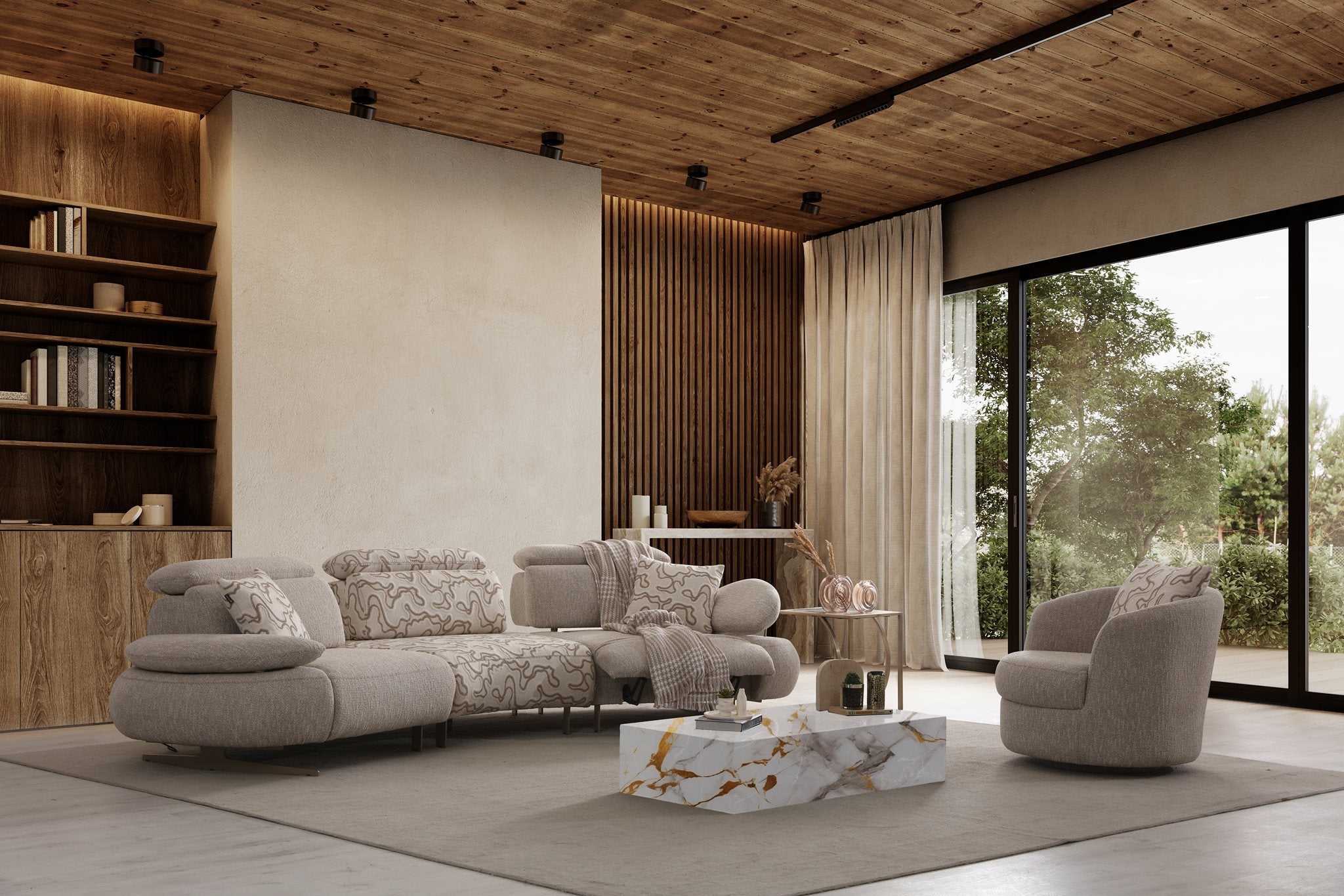 Roma 4 seater sofa (S) by Netline Interiors
