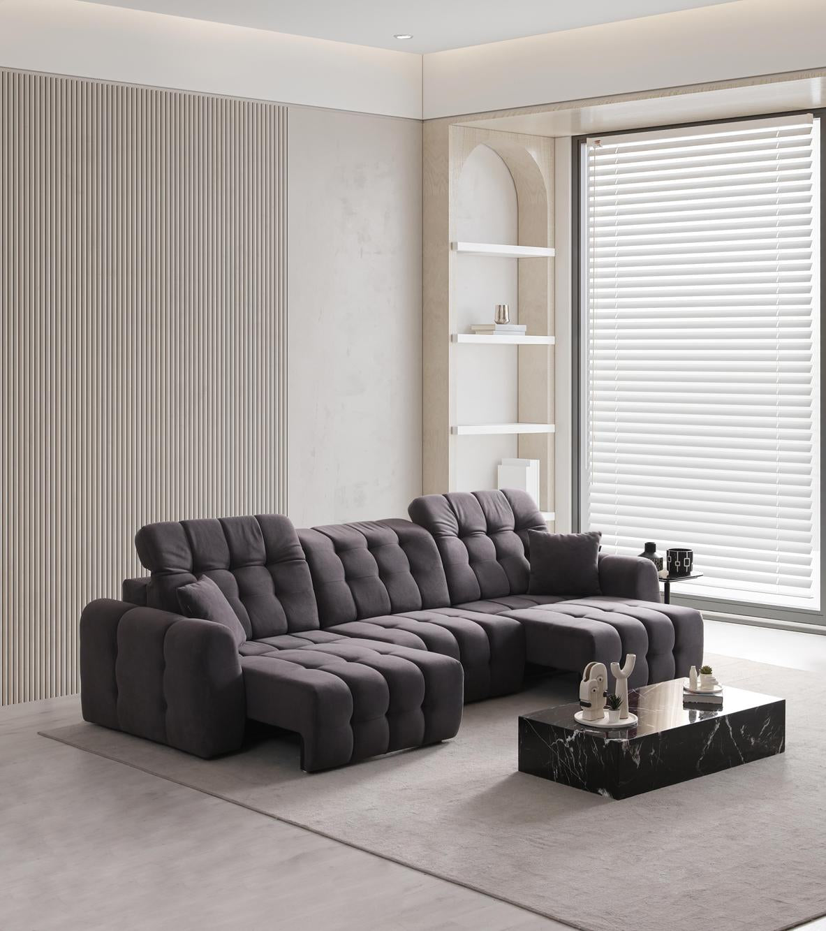 Enzo 4-Seater Sofa by Netline Interiors
