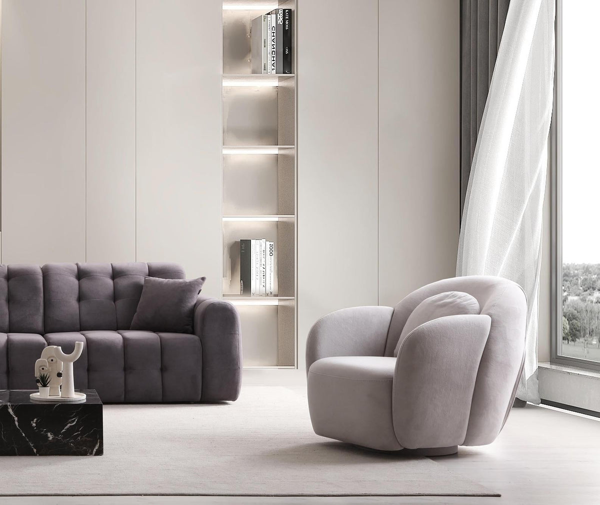 Enzo Sofa Set by Netline Interiors