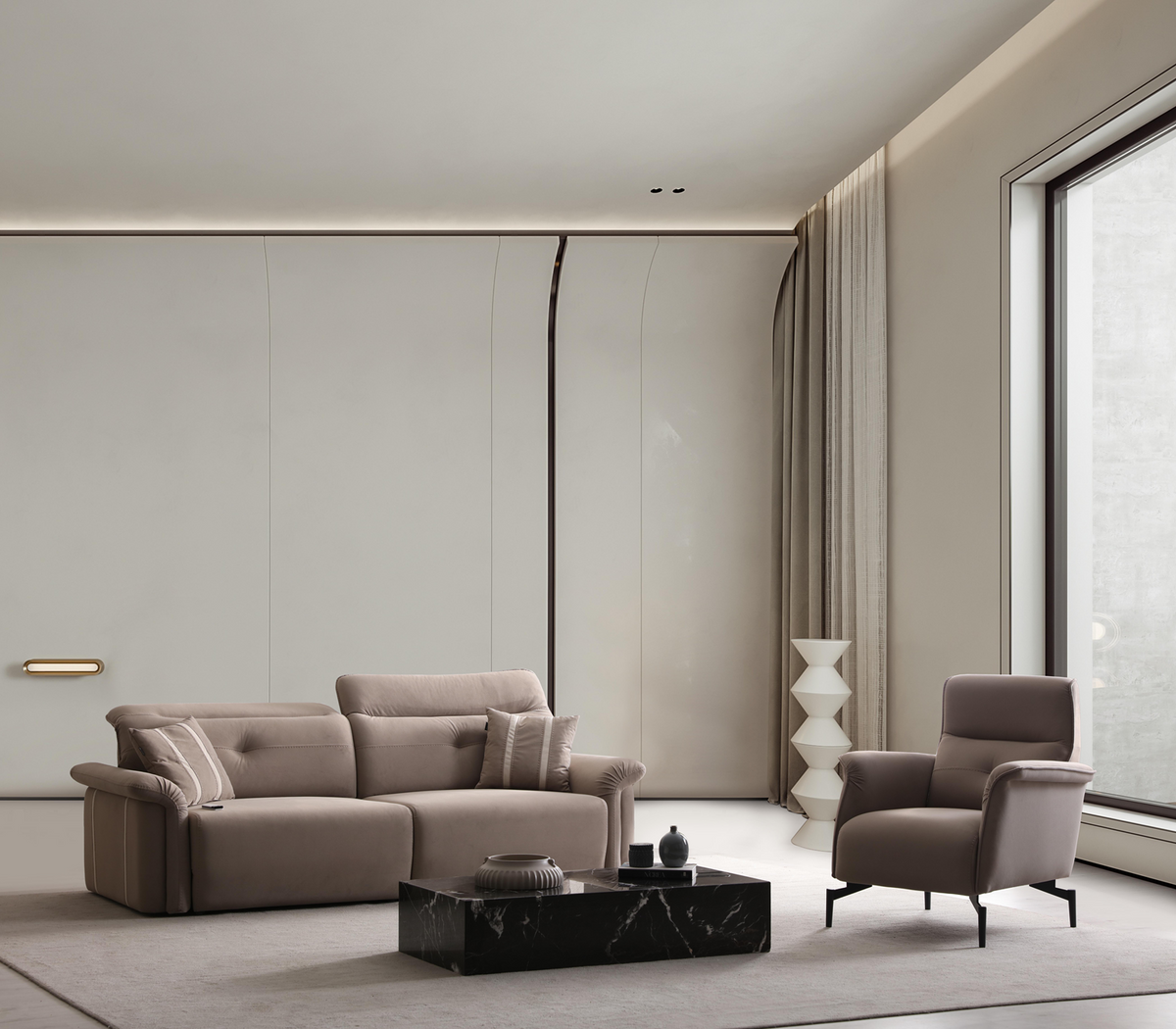 Vigo 3 Seater Sofa by Netline Interiors