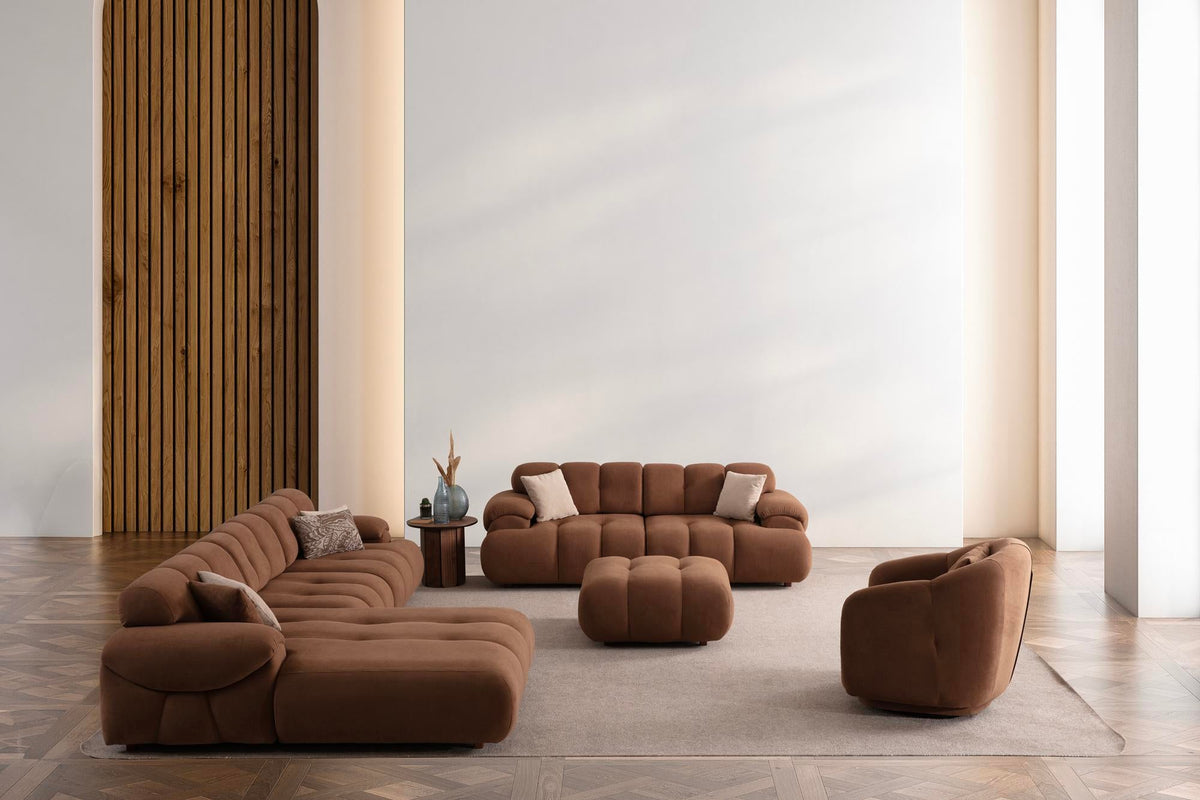 New Hestia Modular Sleeper Corner Sofa Set (SG) by Netline Interiors