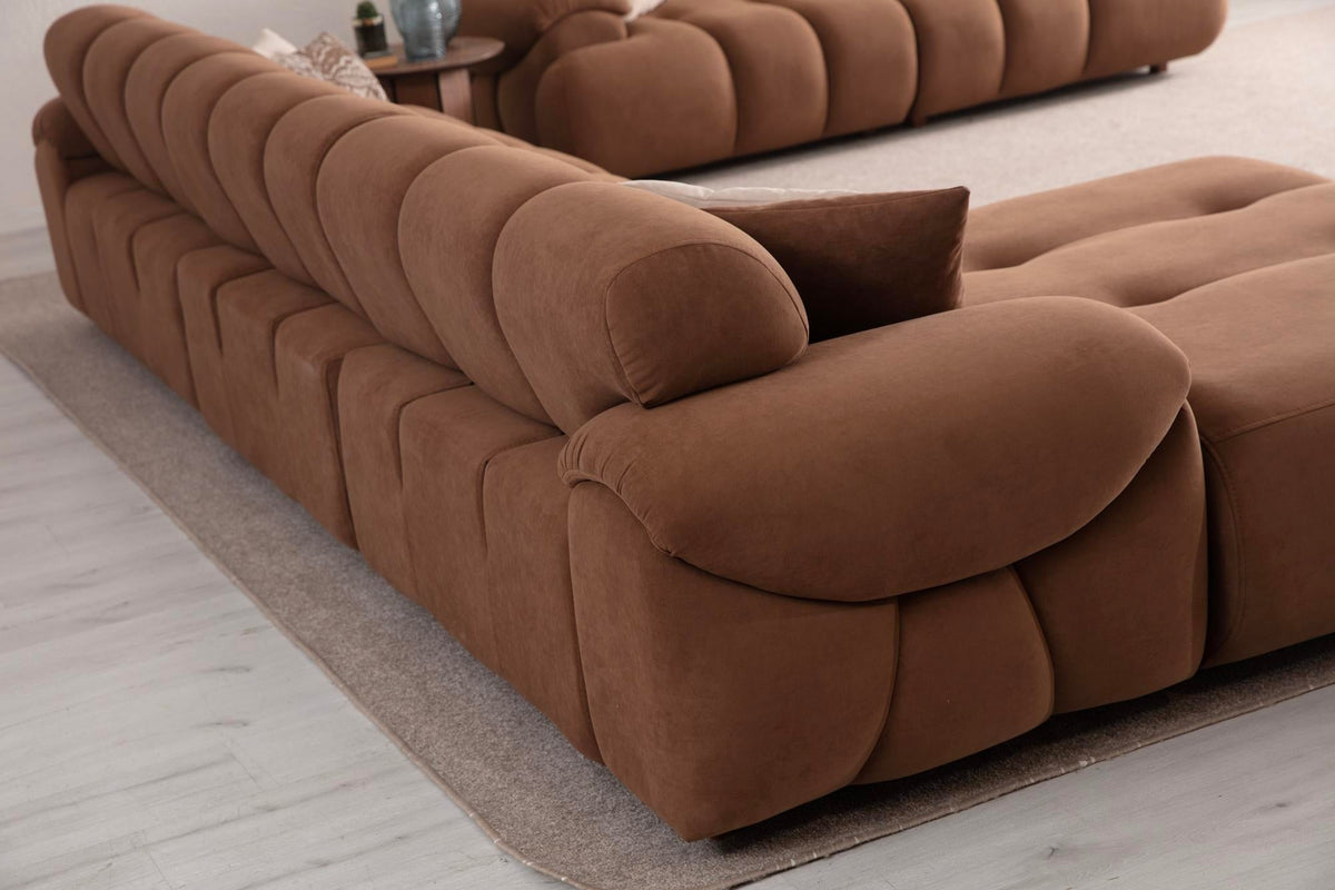 New Hestia Modular Sleeper Corner Sofa Set (SG) by Netline Interiors