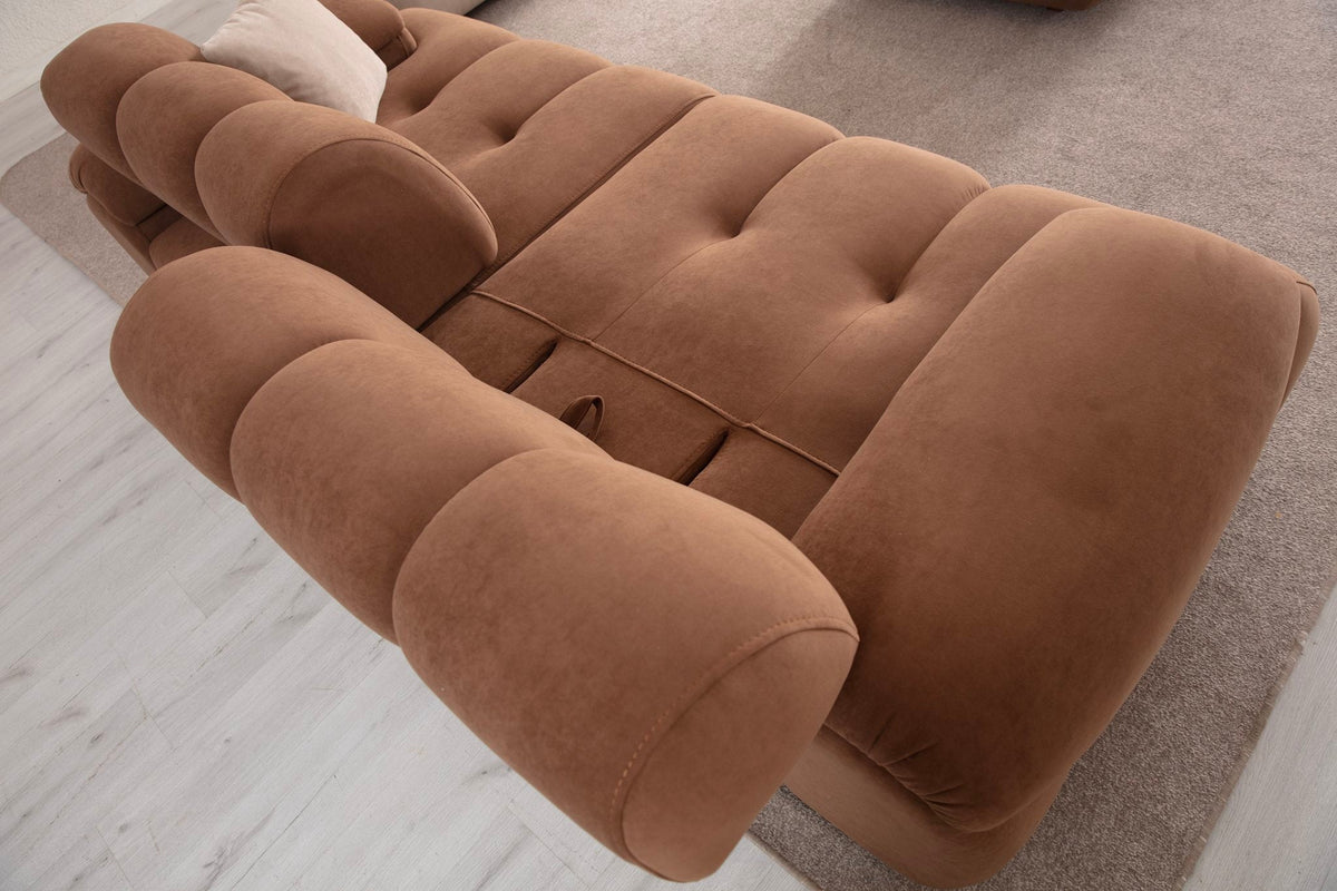 New Hestia 3-Seater Sleeper Sofa (SG) by Netline Interiors