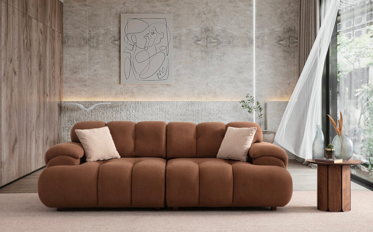 New Hestia 3-Seater Sleeper Sofa (SG) by Netline Interiors