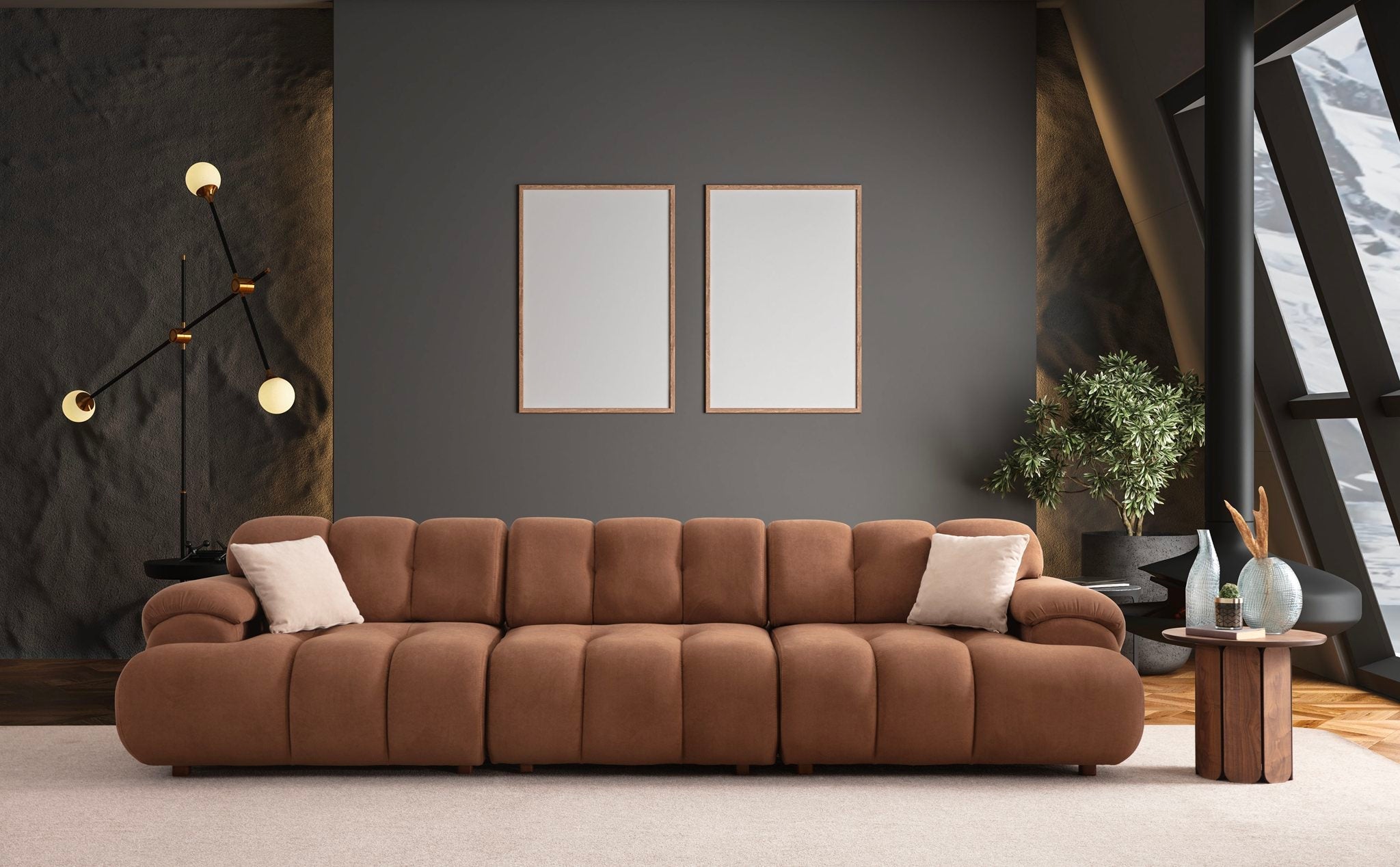 New Hestia Sleeper Sofa Set (SG) by Netline Interiors