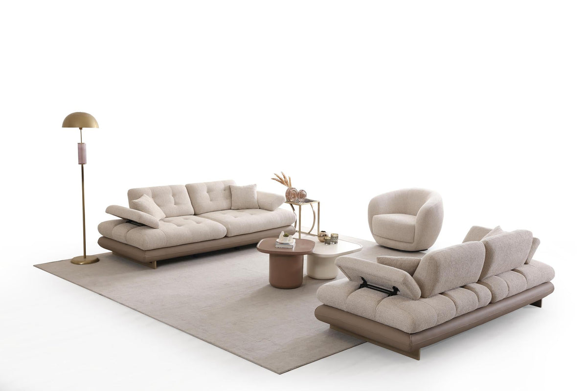 Lunza Sleeper Sofa Set (SG) by Netline Interiors