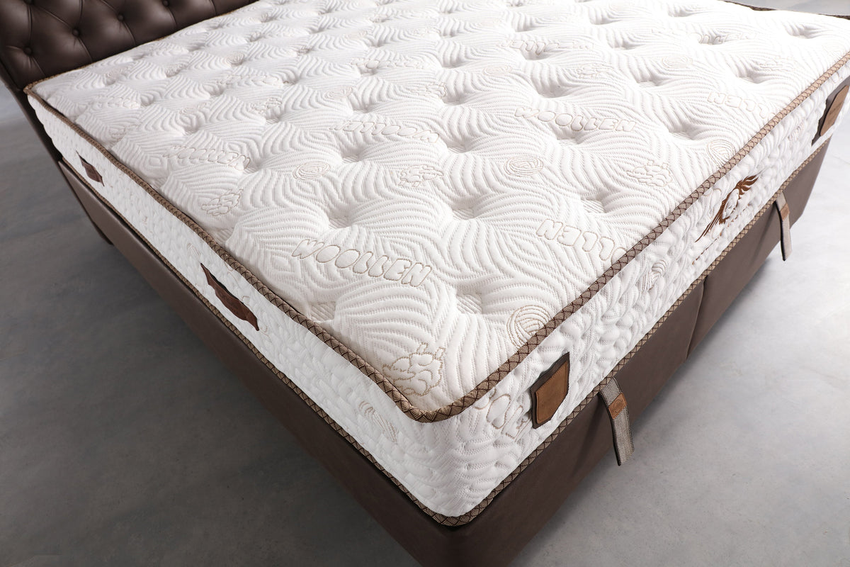 Woollen Master Bed Set by Netline Interiors