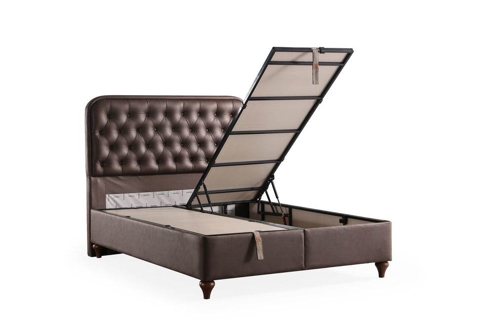 Woollen Master Base & Headboard by Netline Interiors