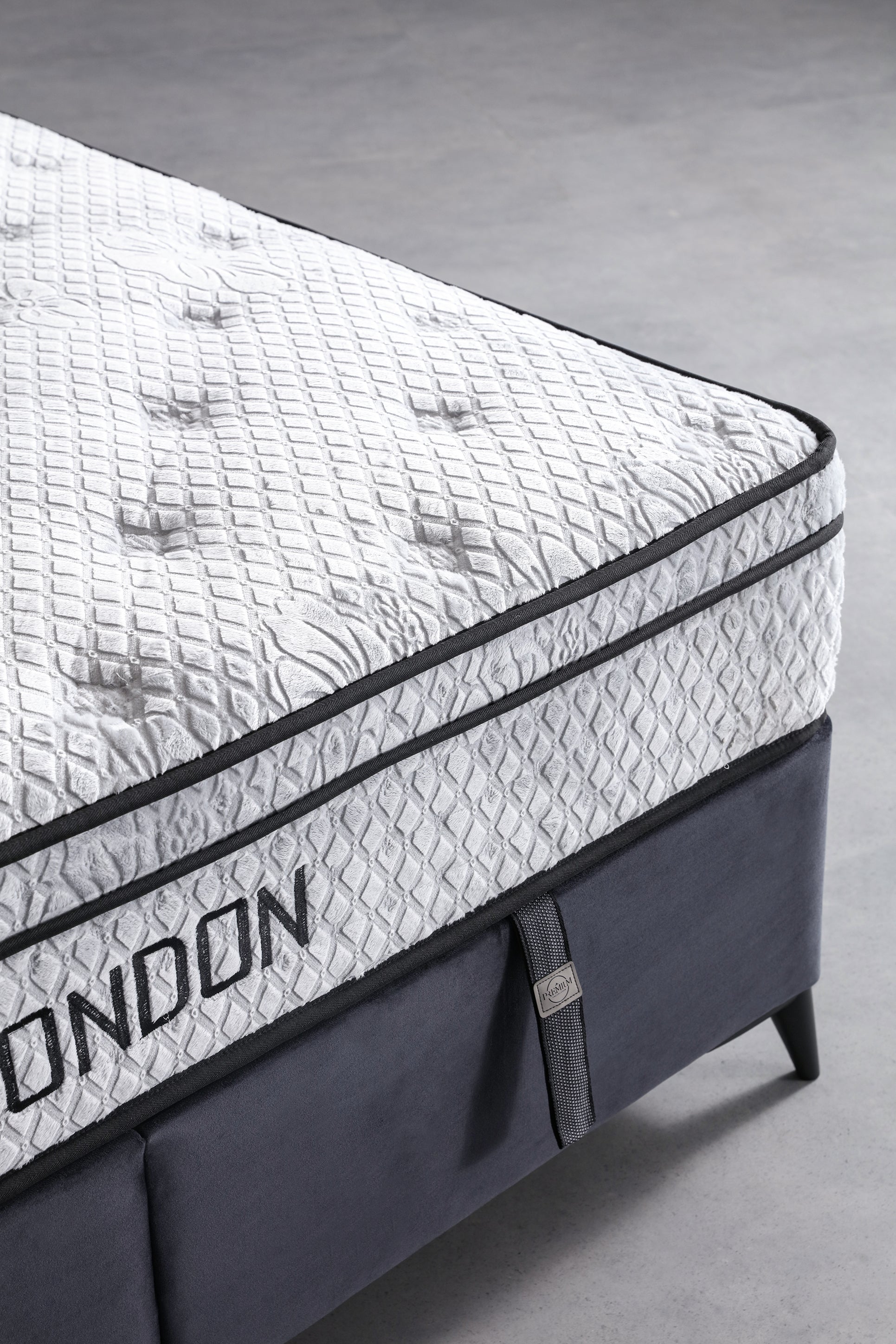 Double London Mattress by Netline Home Interior with plush, supportive sleep comfort and soft fabric cover.