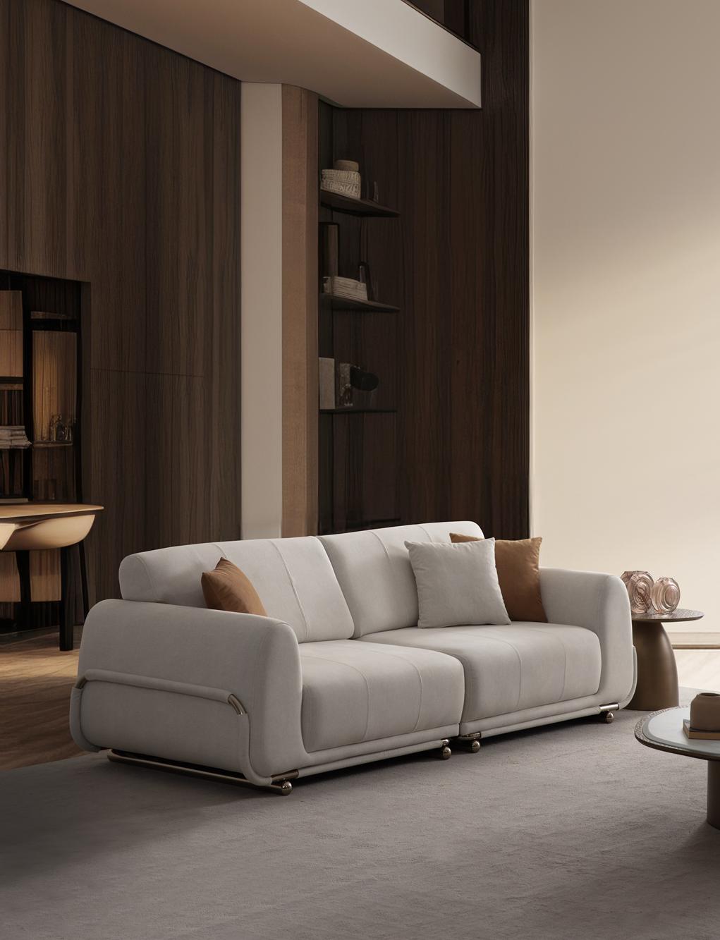 San Juan 3-Seater Sleeper Sofa (SG) by Netline Interiors