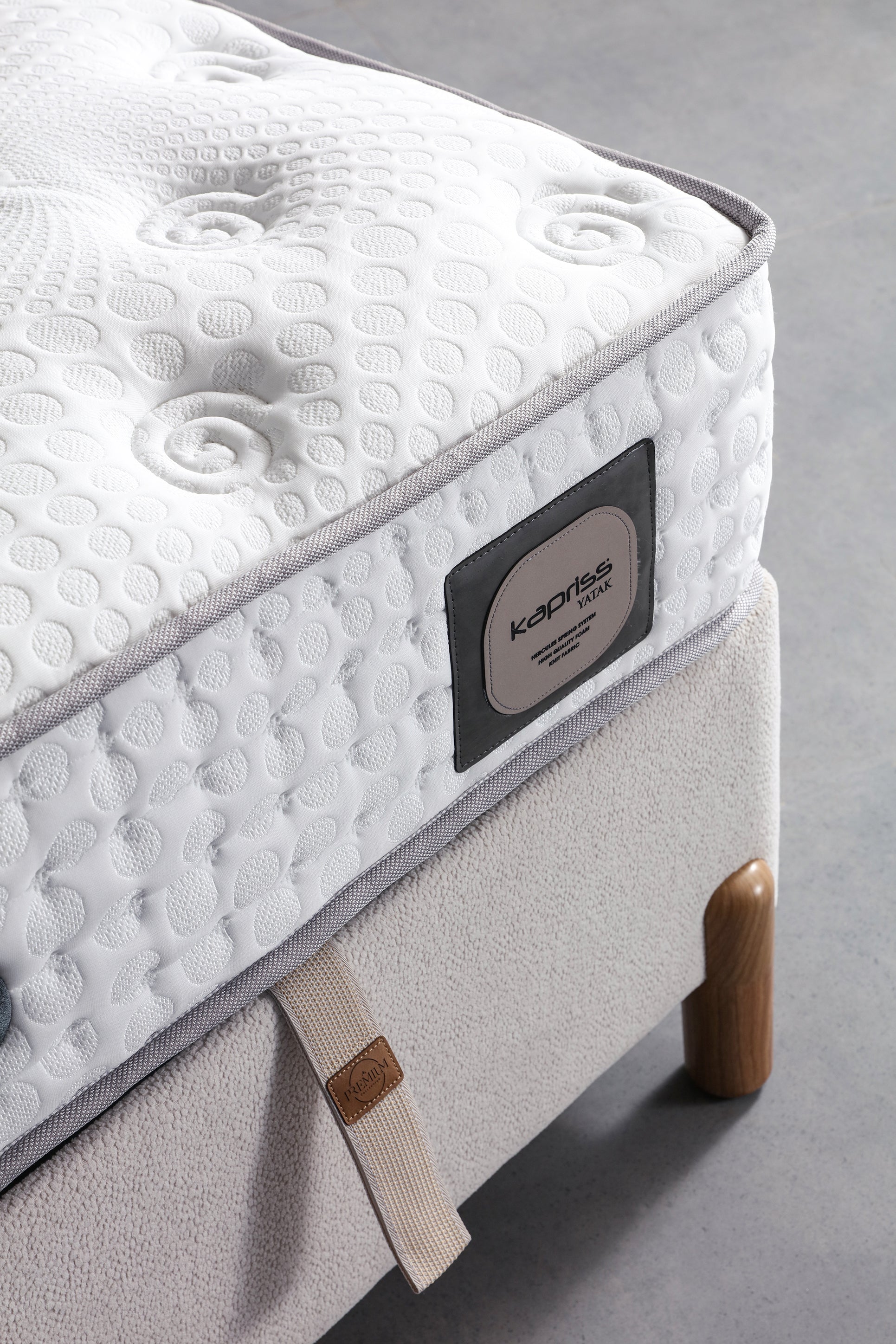 Supportive Trend Mattress by Netline Home Interior with plush fabric cover and ergonomic design for comfortable sleep.
