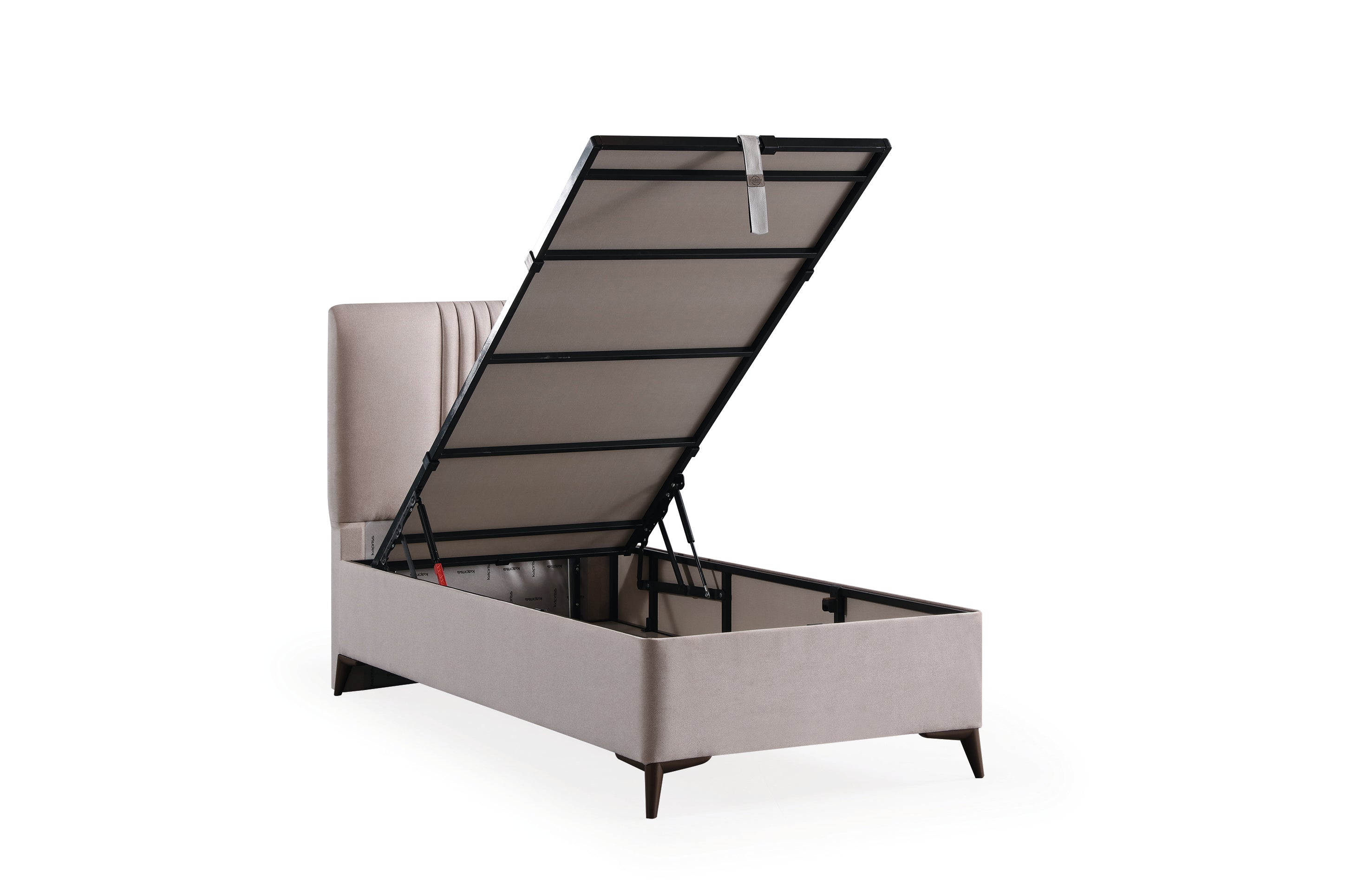 Netline Home Interior Selena headboard and bed base set with upholstered design and sturdy support for modern bedrooms.