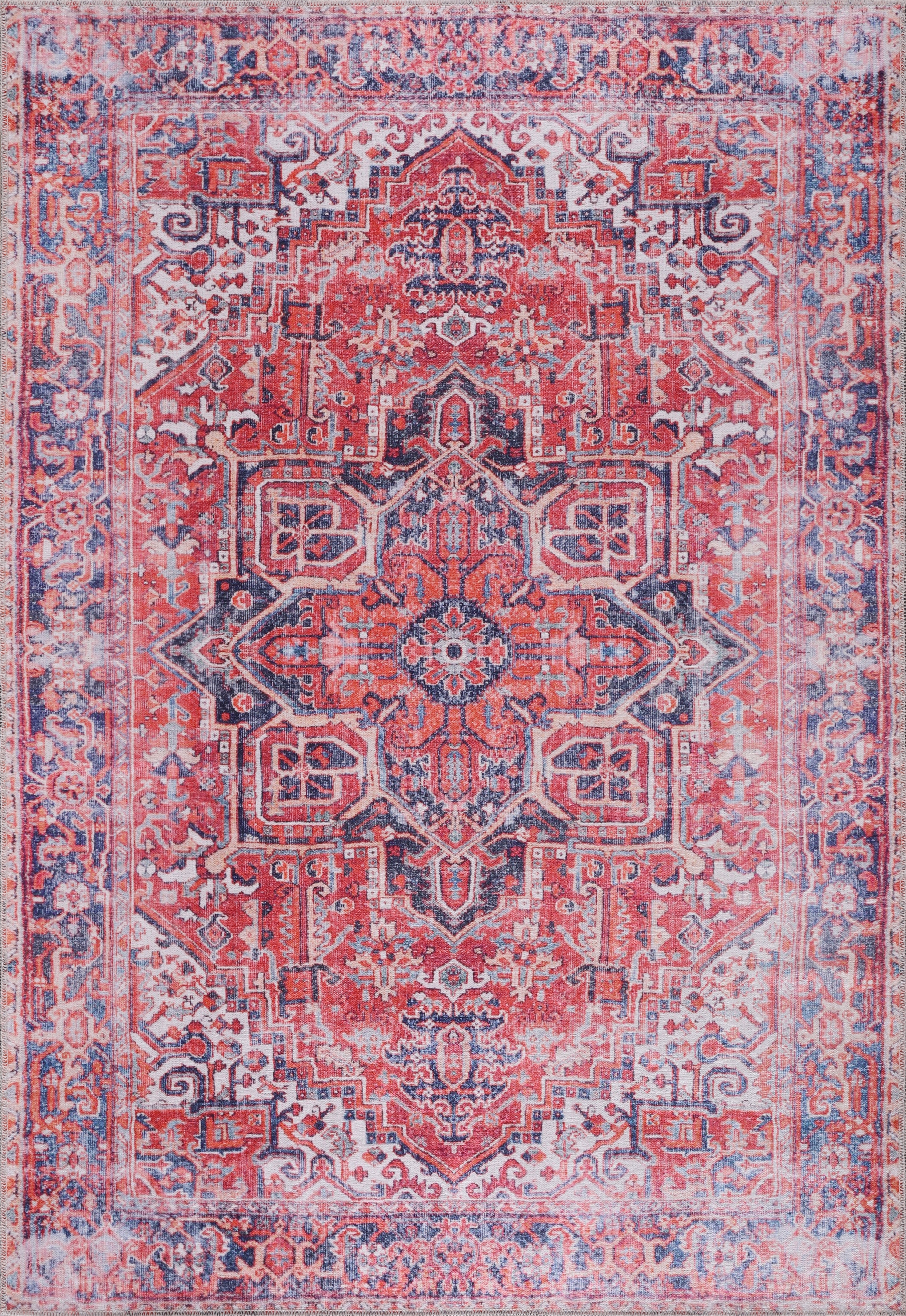 Netline Home Rugs Depot Traditional Medallion Washable Rug Design NL1001