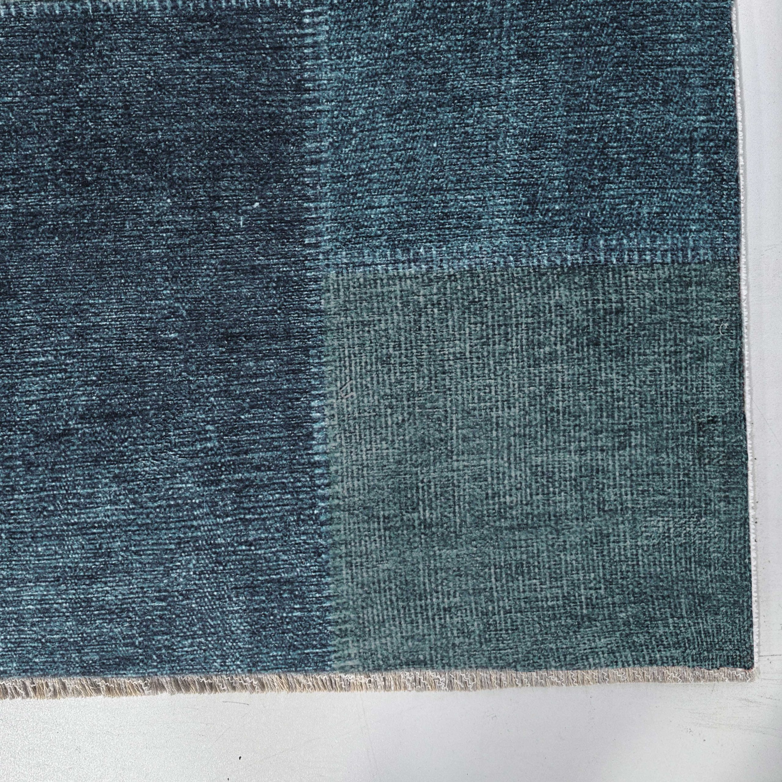 Netline Home Blue Navy Ethnic Classic Vintage Machine Washable Chenille Rug Design 3020-01 - Gallery Image 3 - Netline Home