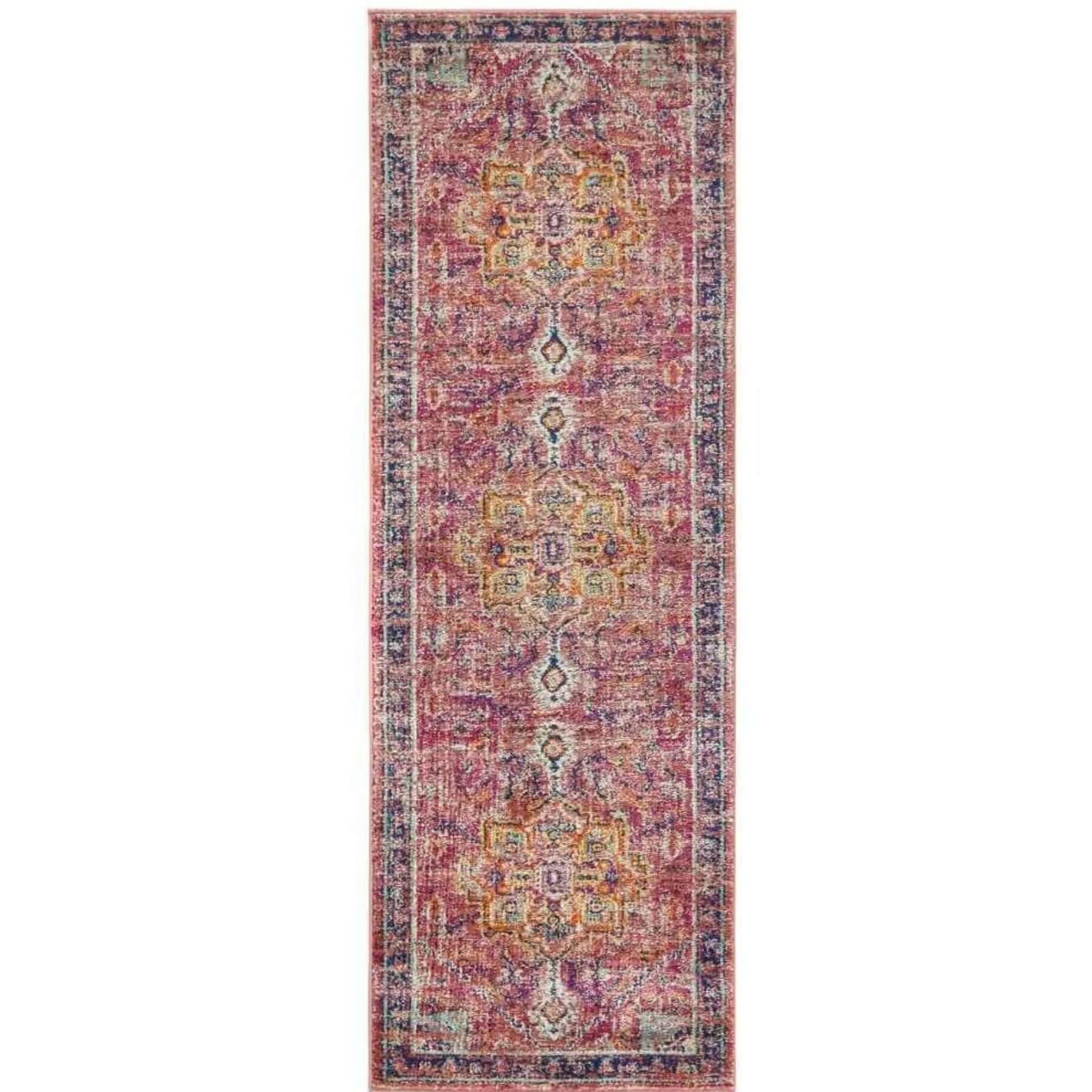 Granada Multicolour Vintage Rug | Ruby