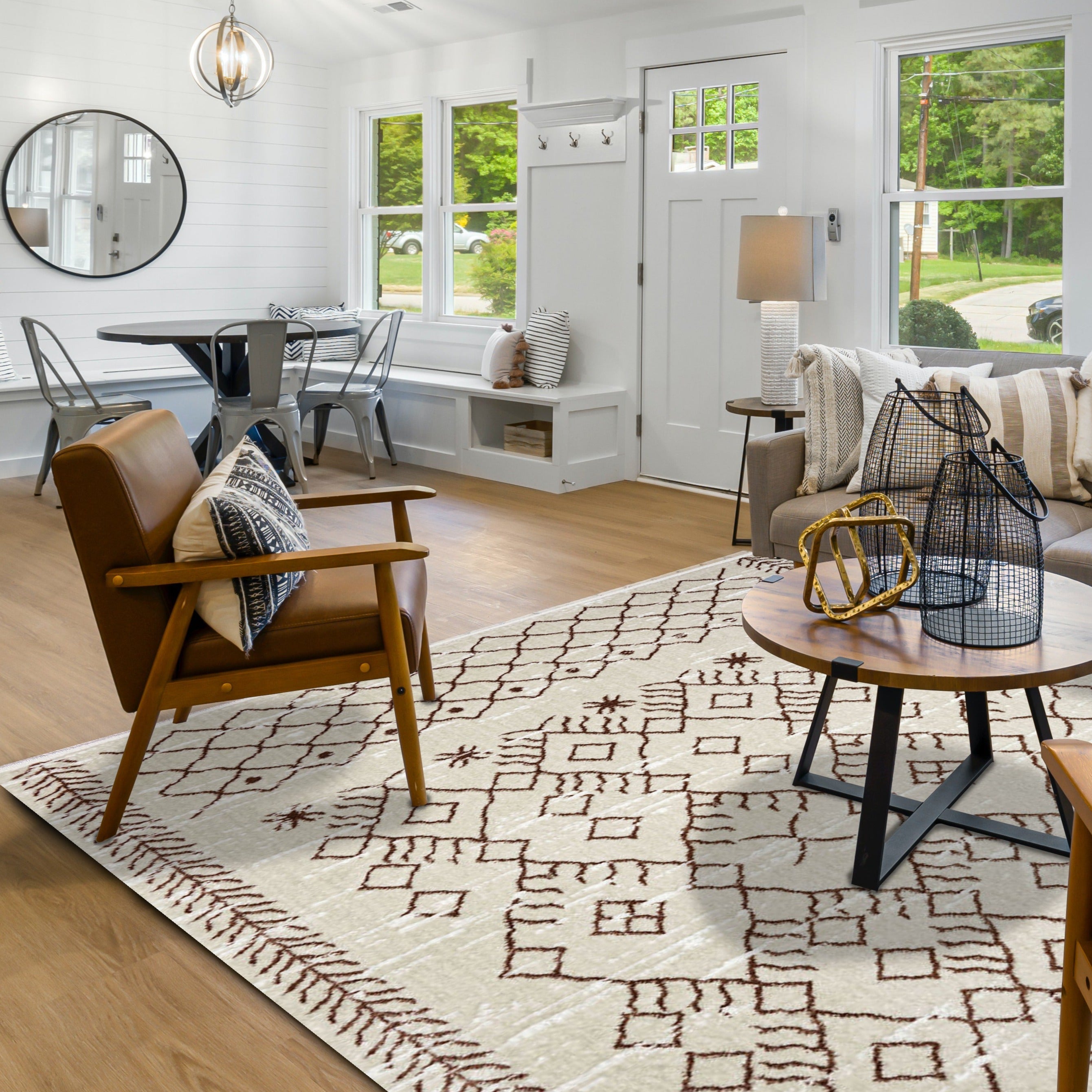 Jasmine 1453 Nordic Design Area Rugs