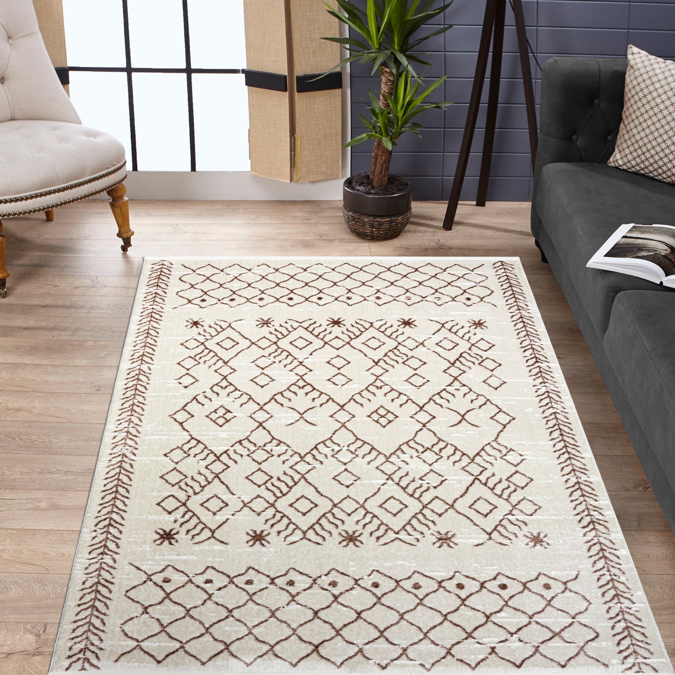 Jasmine 1453 Nordic Design Area Rugs