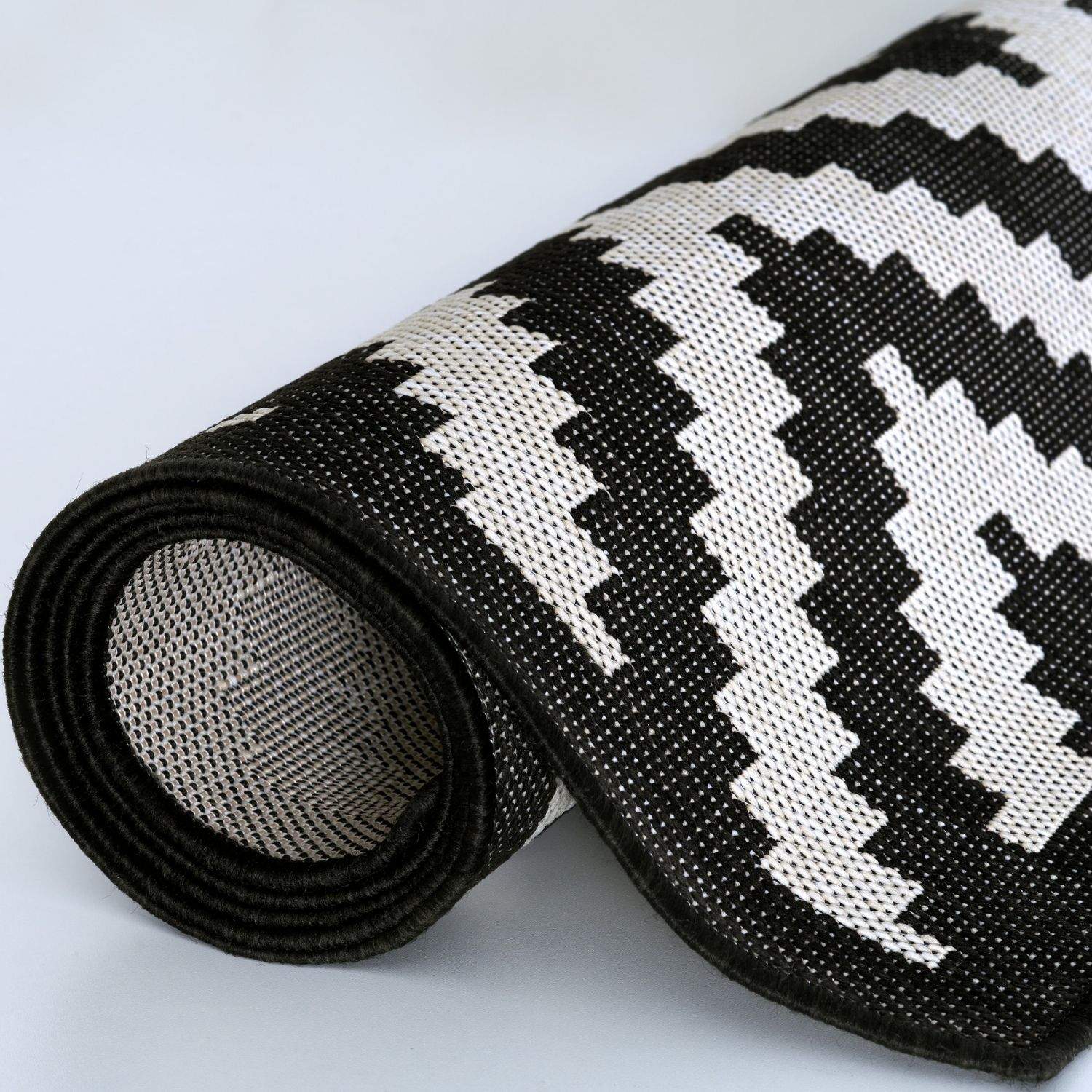 Ecology Outdoor Rug Black | 100bl