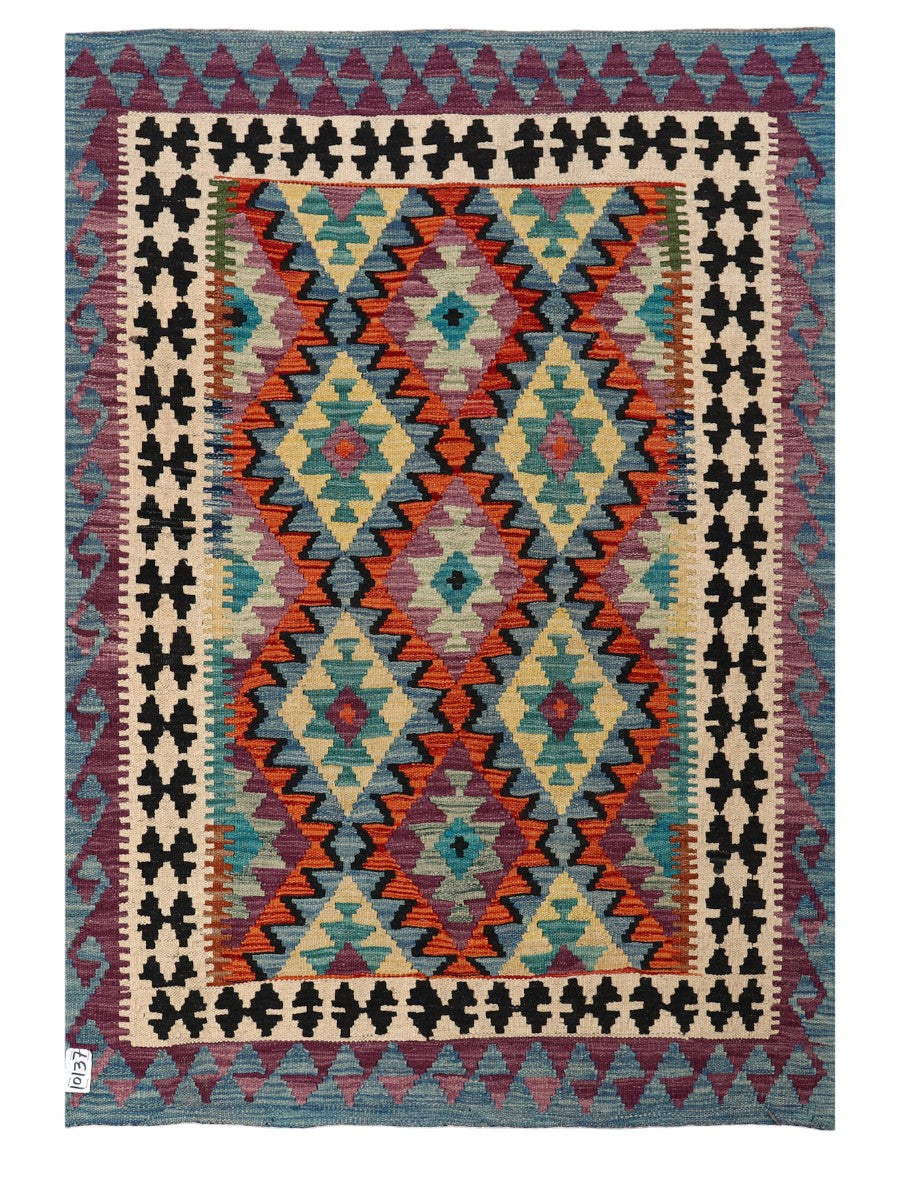 Maimana Afghanistan Kilim Rug - 152 x104 cm