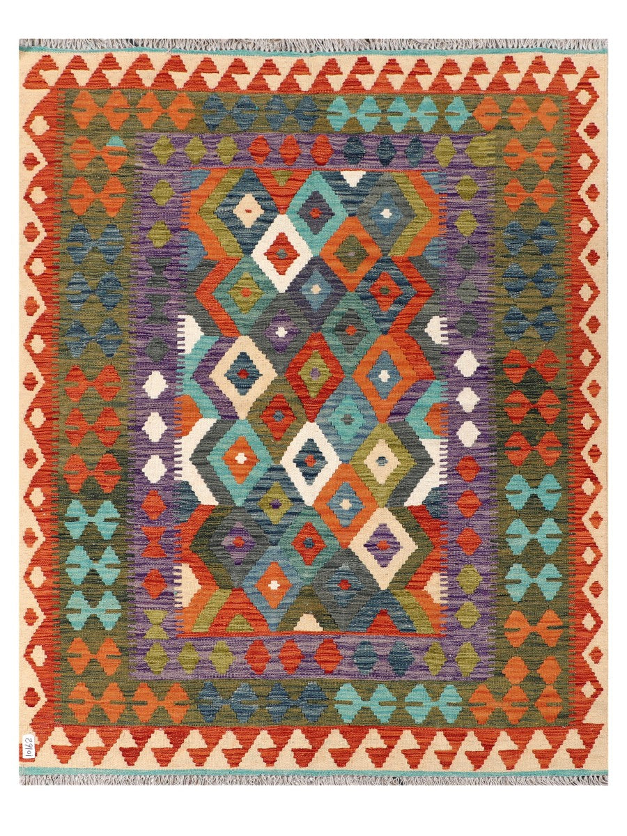 Maimana Afghanistan Kilim Rug - 190 x150 cm