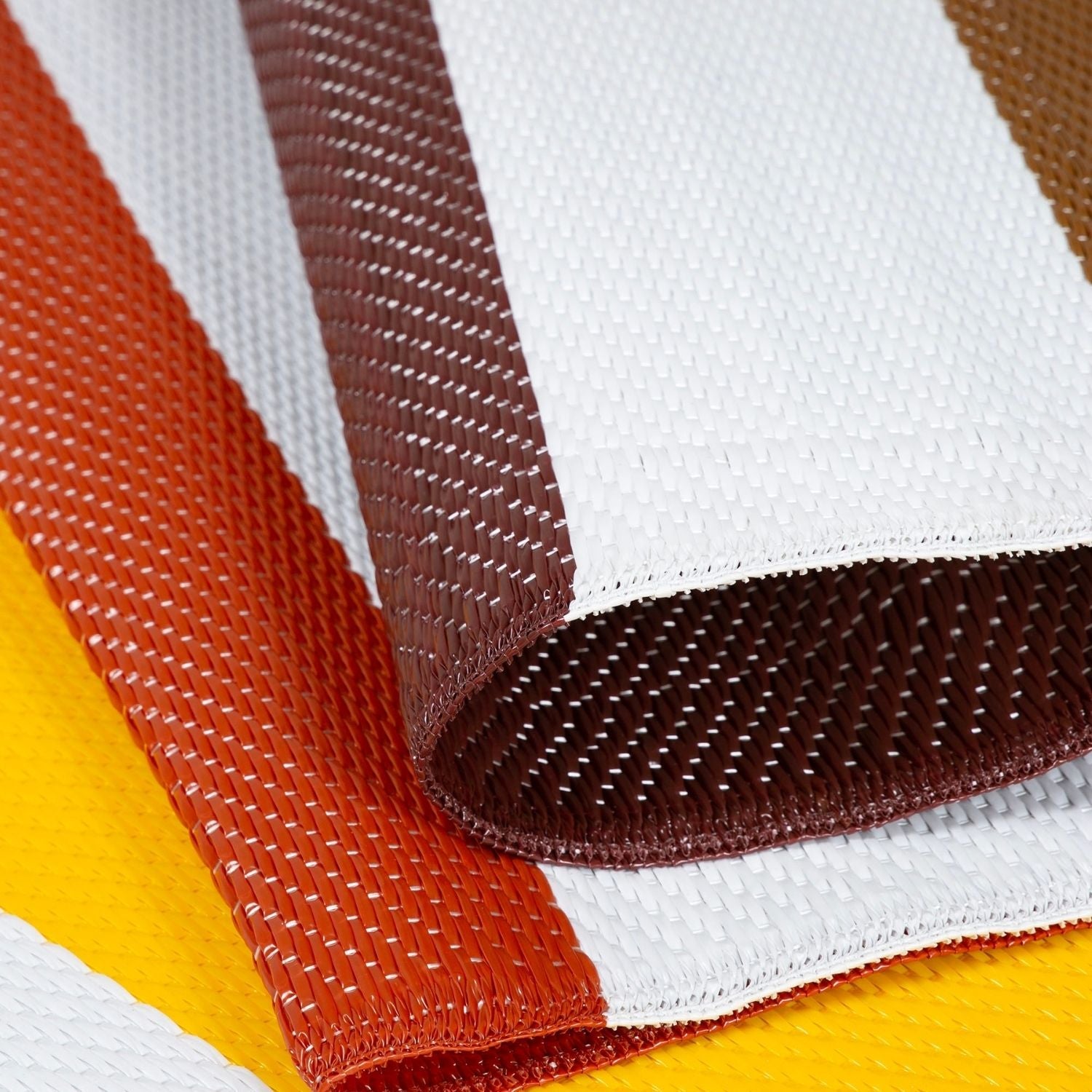 Rainbow Outdoor Rug Yellow | 1030